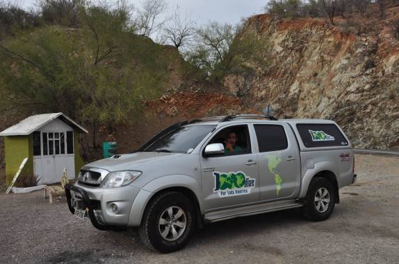 Parada em mirante na estrada que nos leva ao sul da Baja California, no México